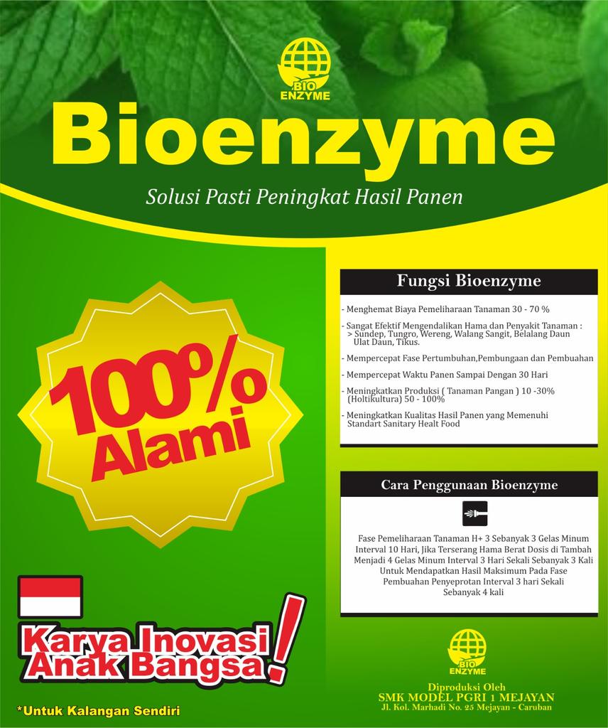 Produk ini membuat tanaman tahan terhadap berbagai jenis serangan hama 
 dan mempercepat masa panen. Mohon dukungan pemerintah.
