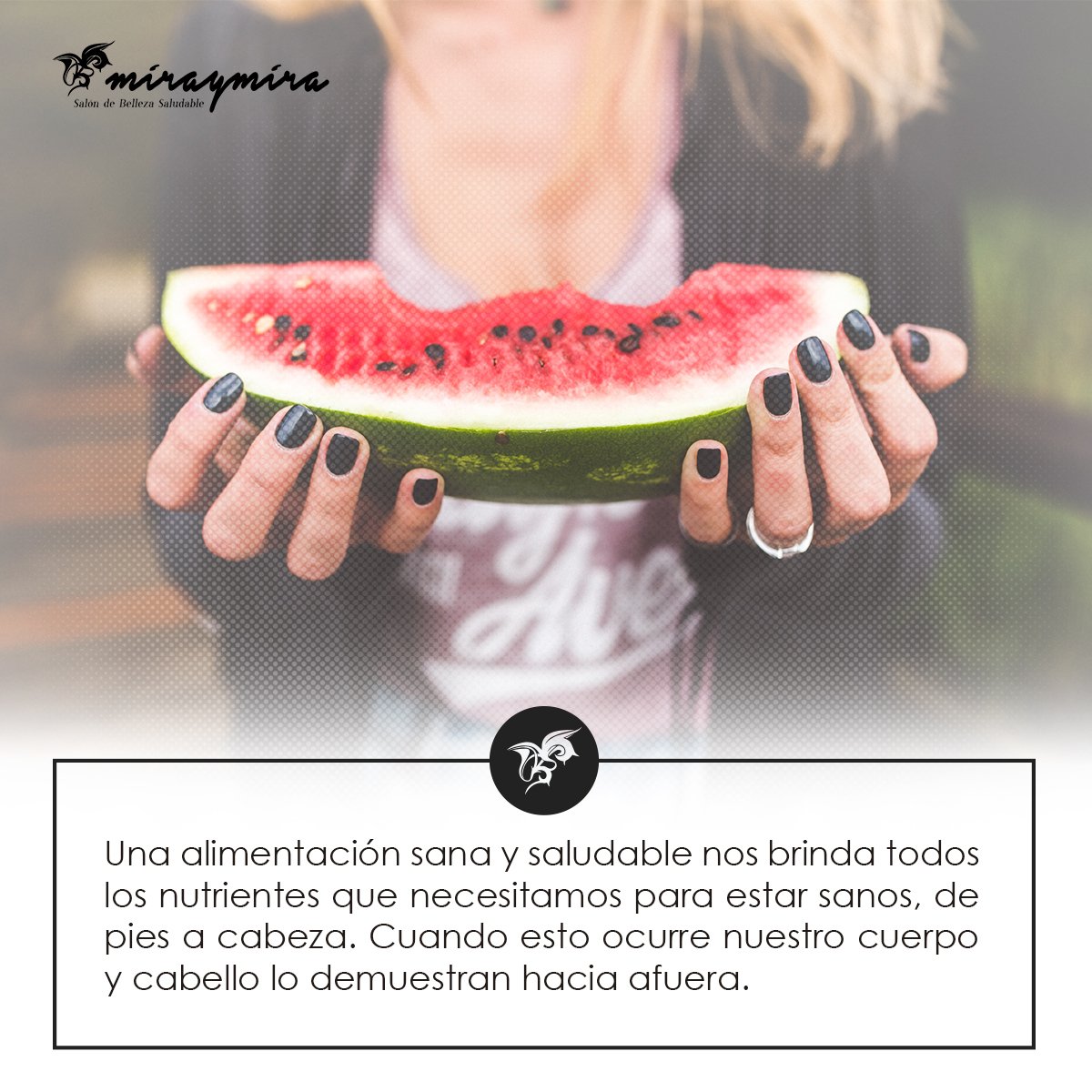 MirayMiraPelu's tweet image. Para tener un #peloperfecto y una #pieldeseda, una alimentación sana y #saludable es esencial.
#SecretosdelAgua 
👉 miraymira.es