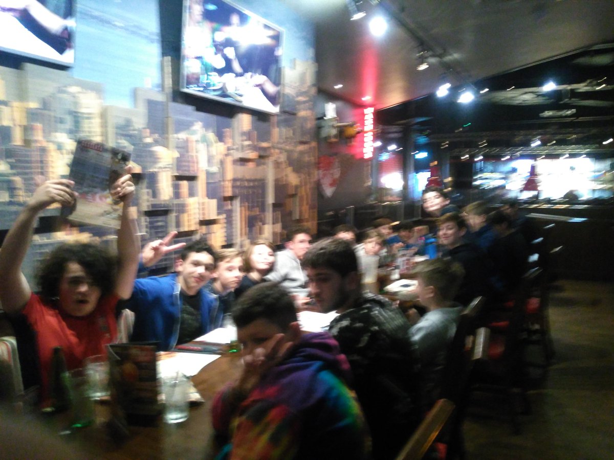 Jersey trip going great at tgi Friday cant wit for more #AttendAspireAchive <a href="/LamareHighSchoo/">La Mare De Carteret High School</a> <a href="/LMDCHSCA/">LMDCHS Enrichment</a> <a href="/lmdcpe/">LMDC PE DEPT.</a>