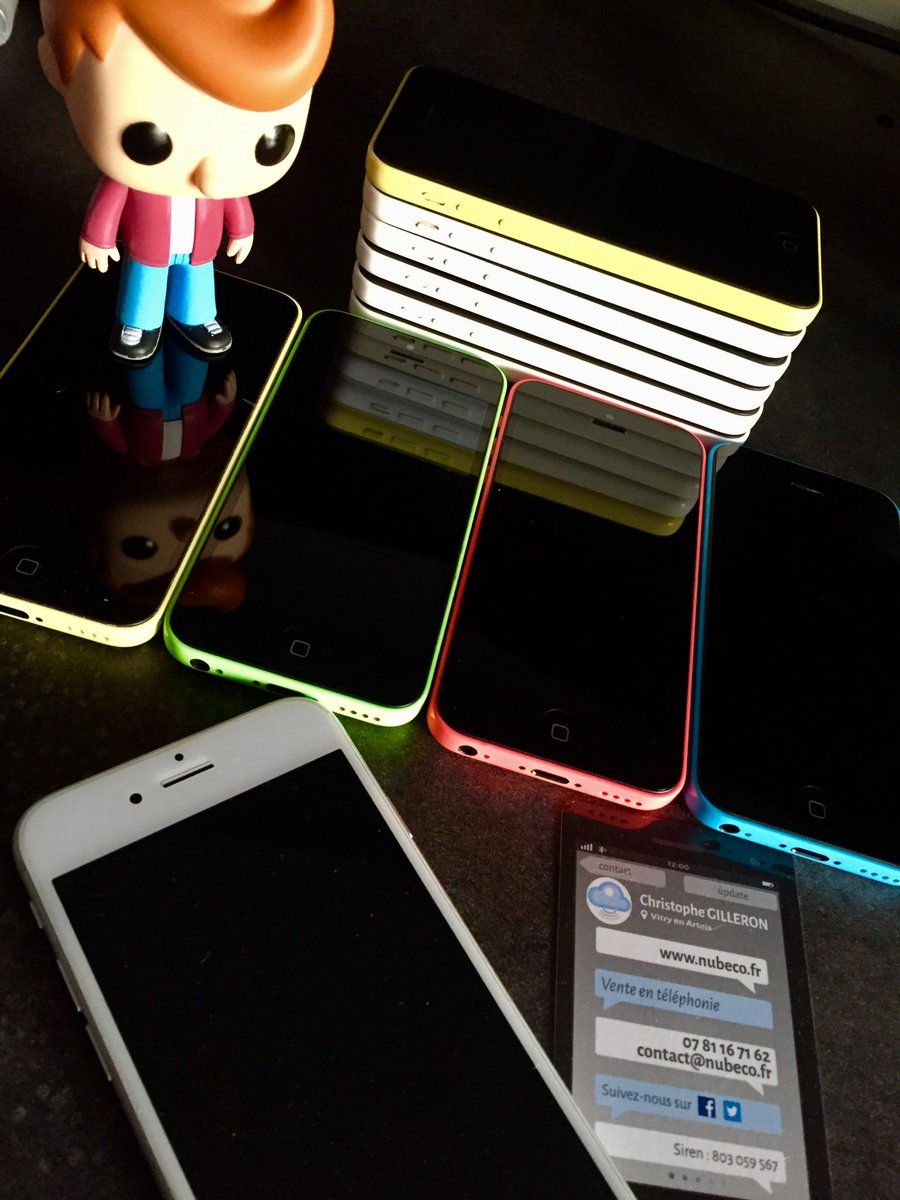 NubecoFR's tweet photo. Quelques 5C dispo ! 
#nubeco #iphone5C #fry 😀 https://t.co/OJ4zs7m28M