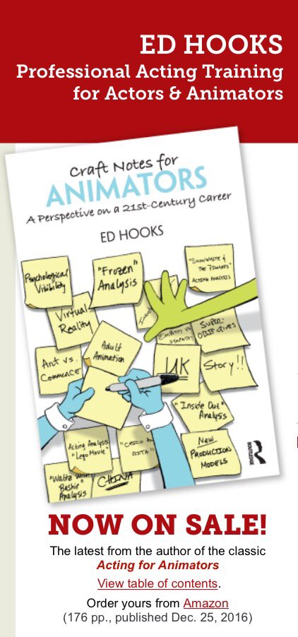 YvSweeney's tweet photo. @LSADAMD students loved Ed Hooks presentation #ActingForAnimators at #AnimationDingle today - many thanks! Now to get hold of his new book.. https://t.co/G34hg0pY4u