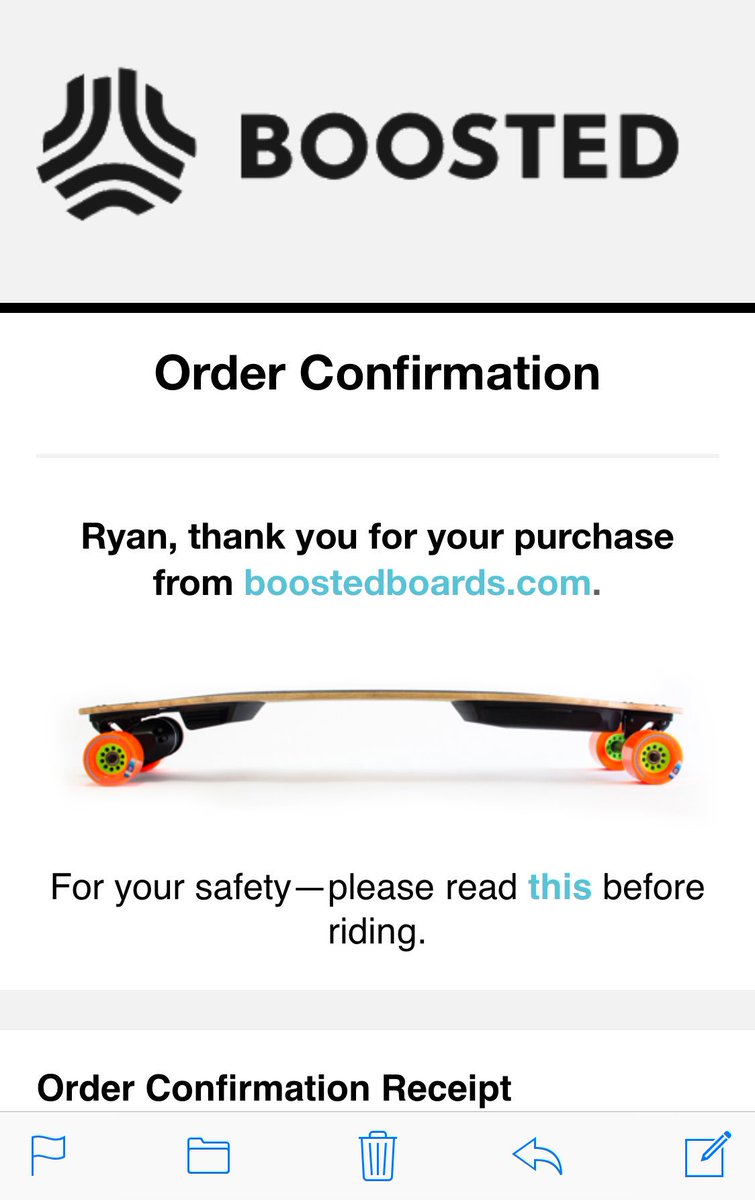 PeakSportsMGMT's tweet photo. New toy for the office! @BoostedBoards #KeepCarving https://t.co/xW9zuwT8xS