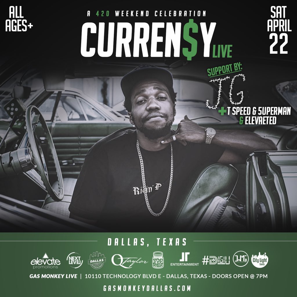 NextLVLEvent's tweet image. Annoucing 

4/22
@CurrenSy_Spitta 
At @GasMonkeyDallas 

Tickets: NextlvlEvent.com