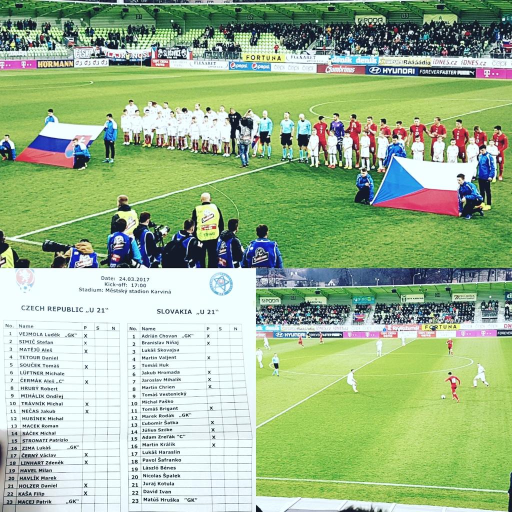 SportsGenius_gr's tweet photo. #slovakia #czechrepublic #u21 #friendlygame #karvina #stadium  #love #football #life #talent #scouting #preparingforsummer #sportsgenius https://t.co/Wn4T109eyq