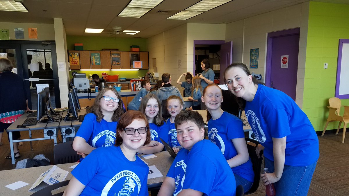 PipkinMiddleLC's tweet image. Congratulations @PipkinR12 @PipkinMiddleLC Battle of the Books 3rd place! So proud! @TeachingPirates #spsbob #piratepride #spslib