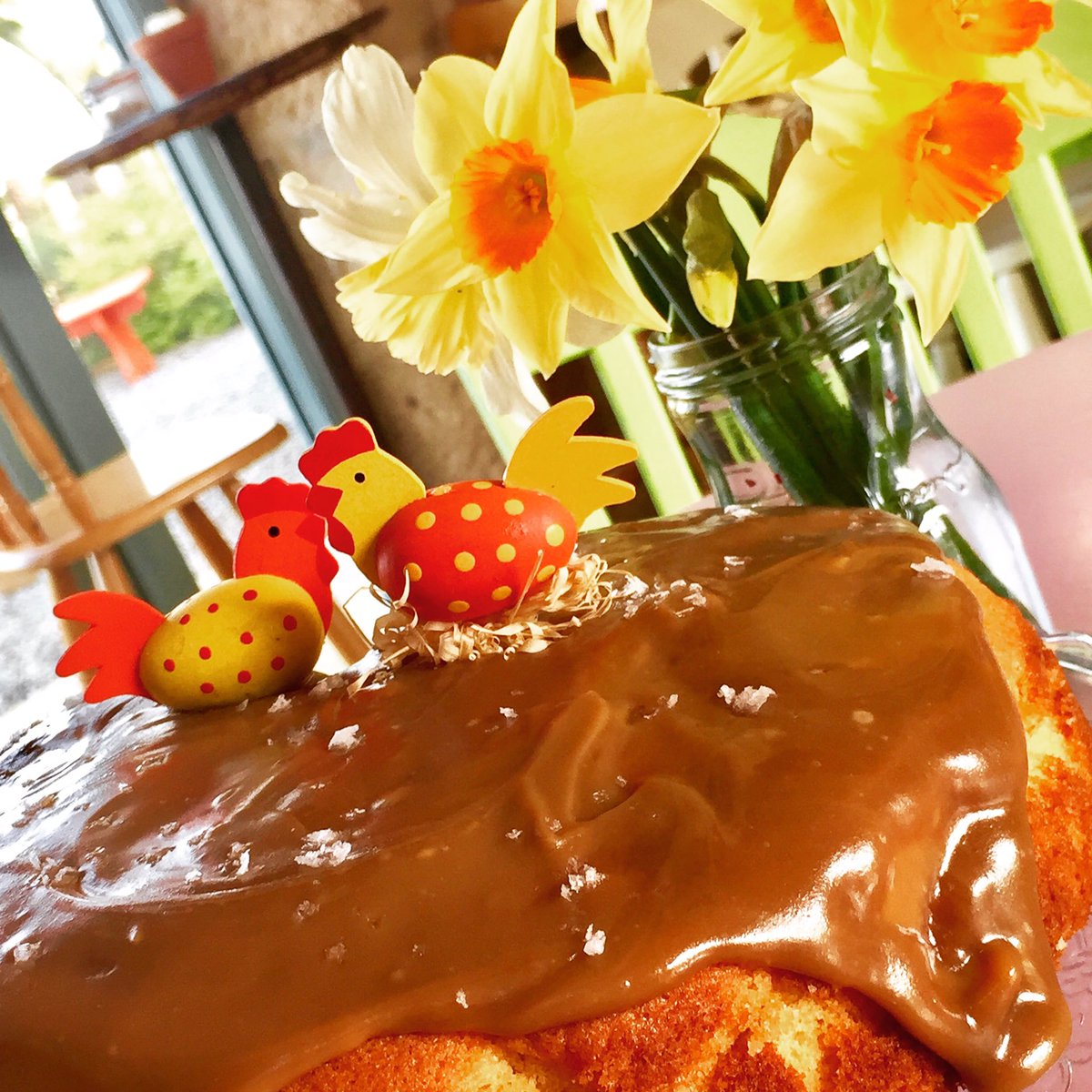 SwintonParkBOP's tweet photo. Salted Caramel cake at #swintonbivouac this weekend, celebrate with your mum in style this Mother's Day https://t.co/Ye52E00MsH