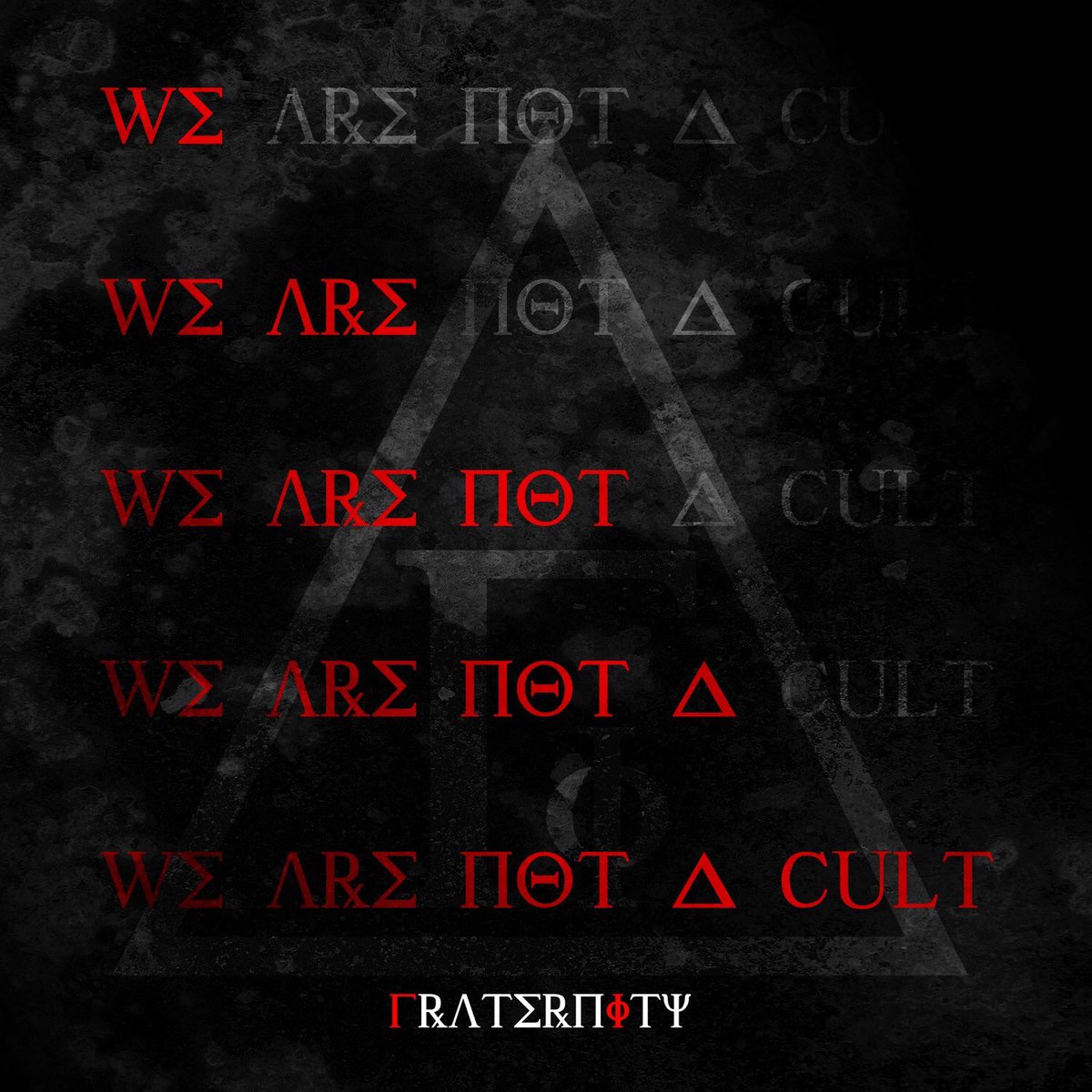 joinfraternity's tweet photo. We are NOT a cult! #joinfraternity https://t.co/s4ysxhsUqM