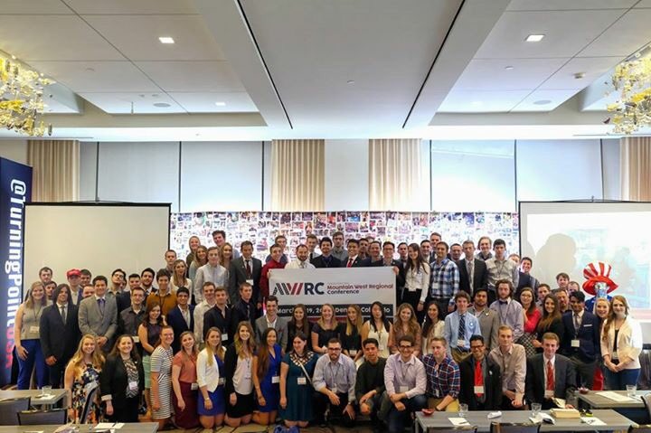 tpusa_dsu's tweet photo. #MWRC Fun times at the Mountain West Regional Conference! Girls make sure to apply for YWLS in Dallas this summer! https://t.co/OfN36lX1YX