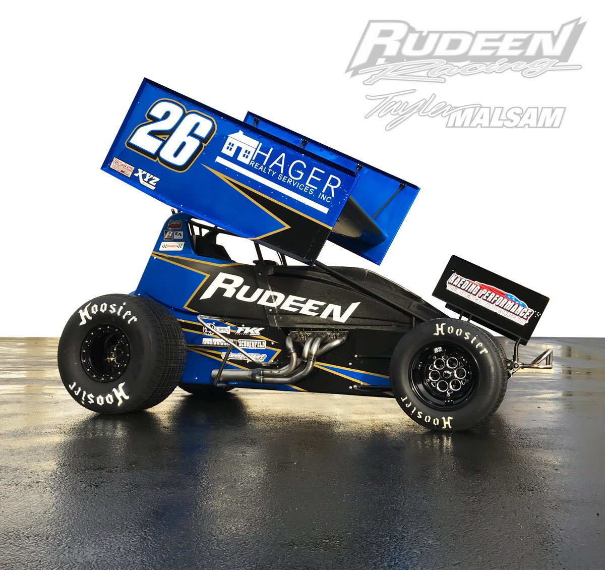 '17 Rudeen Racing car designed by Fire-Down. <a href="/TaylerMalsam/">Tayler Malsam</a> will be piloting the car with over 60 races planned West Coast/Midwest. #TwoSix