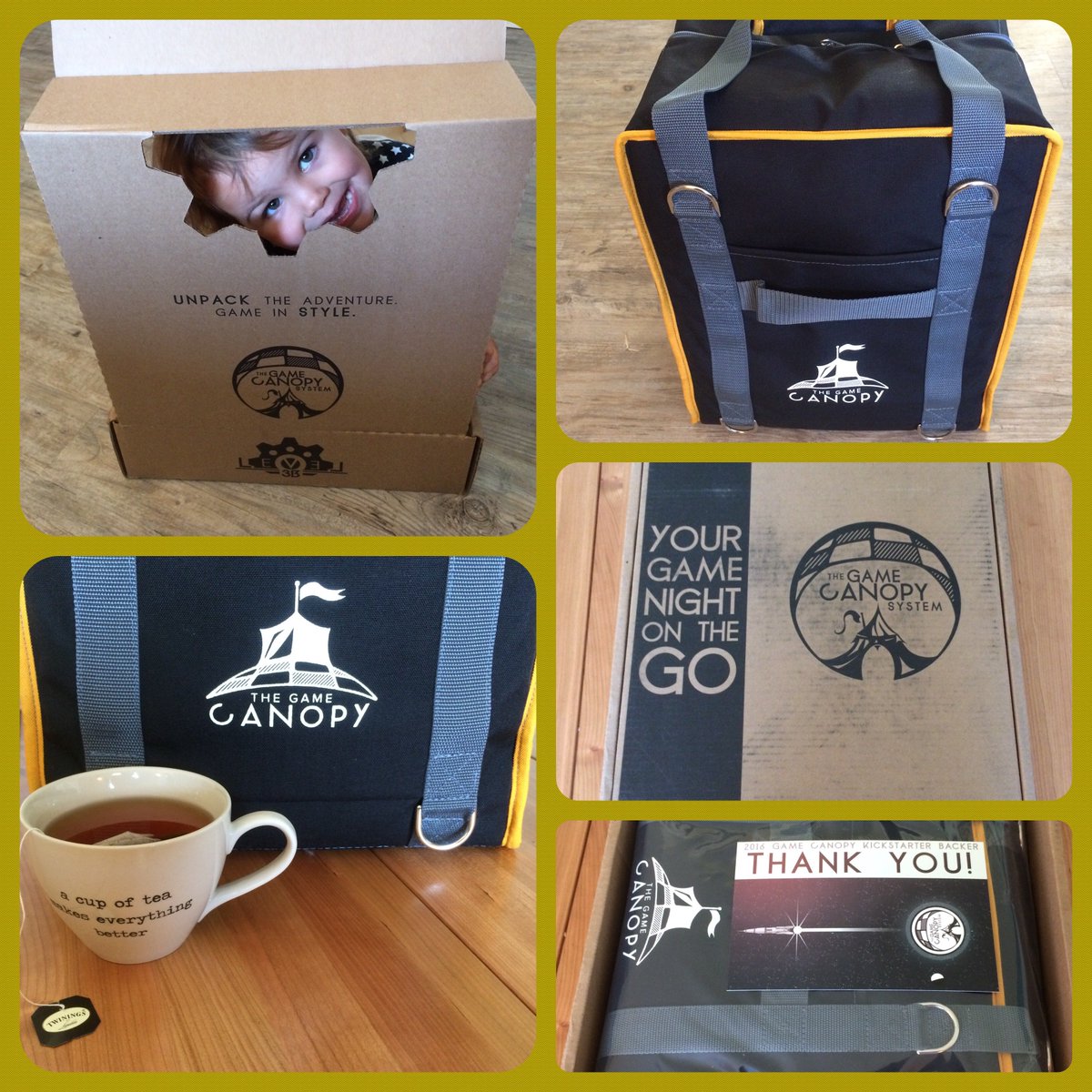 teabletop's tweet photo. Game Canopy by @Level3B with Darjeeling by @TwiningsTeaUK #GameCanopyUnpackInStyle https://t.co/MH0U7yRzL7