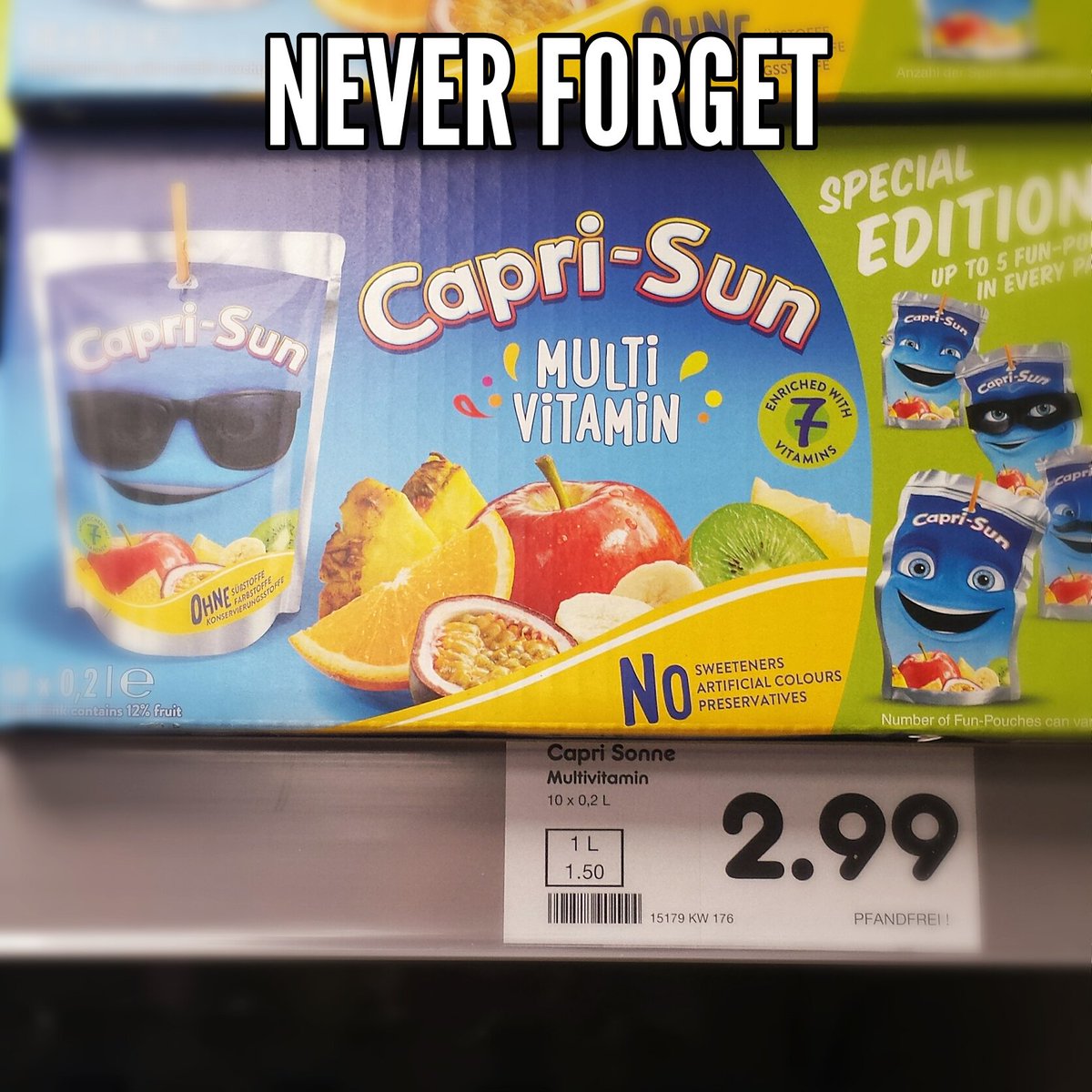 _don_sebo's tweet image. Was ist das denn? Ich will das Original, nicht ne billige "coole" Kopie! #CapriSonne #CapriSun