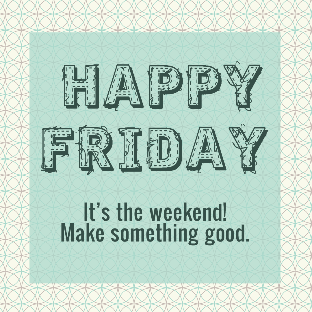 QuiltFestival's tweet photo. We're doing a little happy dance for Friday! Have a great weekend everyone! #FridayFeeling #HappyFriday #makesomethinggood https://t.co/CKMlZX6nFN
