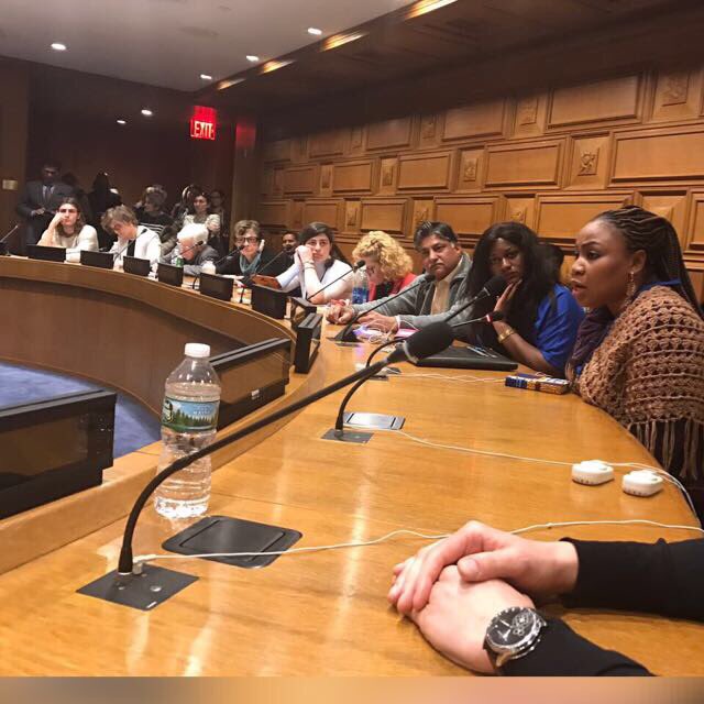 HAFAIng's tweet photo. Our CEO @ugochiohajuruka reiterates that we should not accept anything less for women and girls today!#uncsw61 https://t.co/3YEonyRVWK