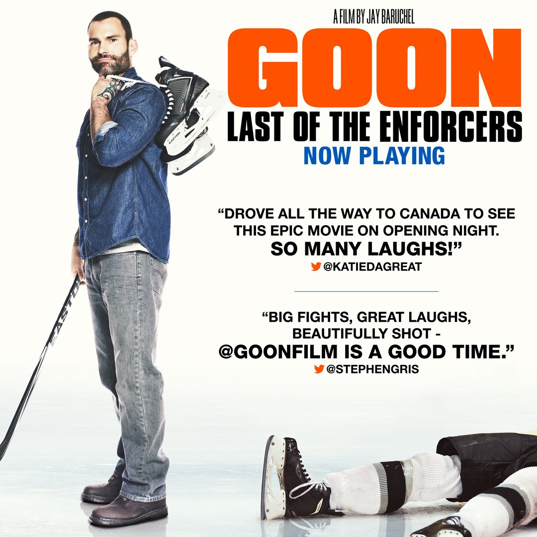 How far did you drive to see #Goon2? See the movie that Highlanders fans can't stop talking about – Now playing in theatres!