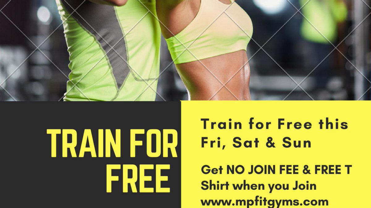 Train for free this weekend at birstall or brighouse #deal #freebie #gym