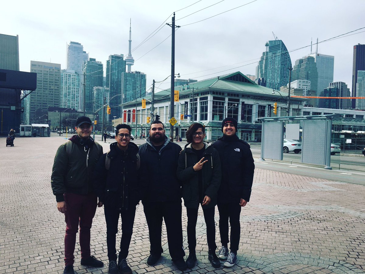 Enjoying the sights on our last full day in Canada. House show tonight, let's get it.
