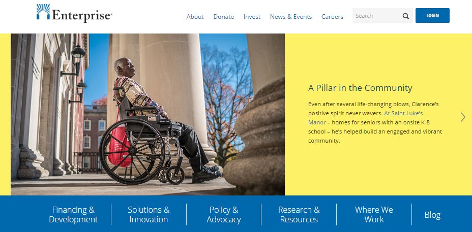 Congrats to our digital team on an award-winning site --  the <a href="/imadotcom/">IMA.COM</a> Nonprofit Best in Class award, to be exact! EnterpriseCommunity.org