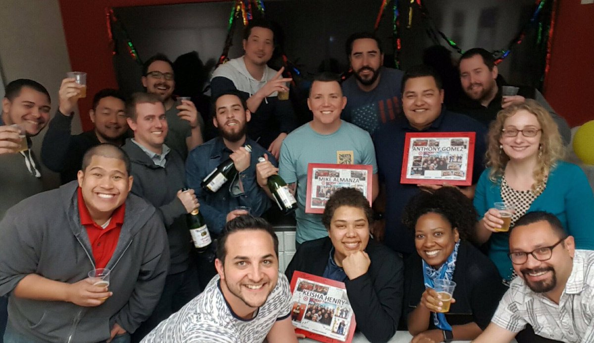 Congrats <a href="/Allmanza5/">Allmanza</a> @AnthonyG_Target n Keisha on the promotions! #APlayers #R200IC #HollaBack <a href="/JGyllenhammer/">John Gyllenhammer</a> @TonyCostanzoTGT <a href="/bcormalis/">Barbara Mari</a>