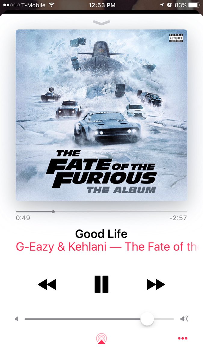 EllieGonsalves's tweet photo. Just preparing myself for the #fateofthefurious .. @G_Eazy @TheRock 👌🏼😏 https://t.co/7fGL7IZolL