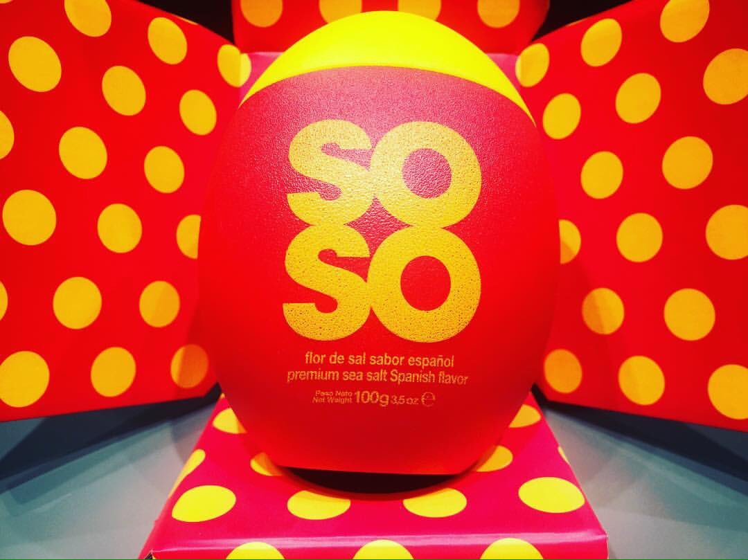 Premium sea salt Spanish flavor #happyweekend #sosofactory #gourmet #musthave