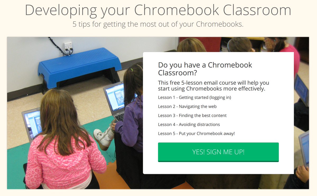 ChromeLabProj's tweet image. I just updated my free 5-lesson course "Develoiping your #Chromebook Classroom." Get it here buff.ly/2nN4pdD #GoogleEDU #edTech