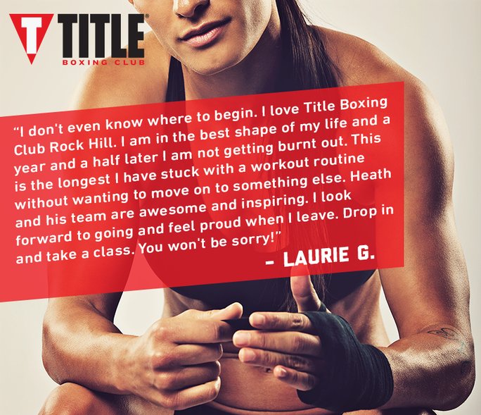 TitleBoxingSTL's tweet image. Thank you for being part of the Title Boxing team, Laurie!