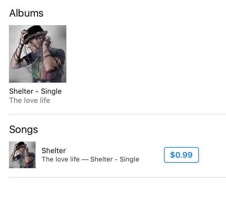 TheLoveLifeCA's tweet photo. #NewMusic on @iTunes #Shelter #Music https://t.co/LIShJ06WKi