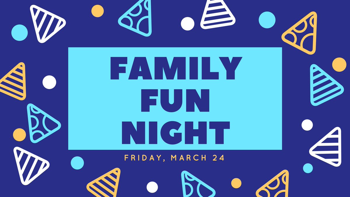 FirstCalvary's tweet photo. Family Fun Night is tongiht at 7! See you there! https://t.co/AJNq59GRxO