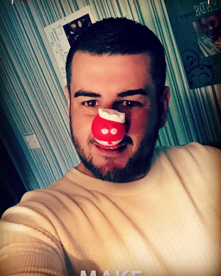 shauny25's tweet photo. #rednoseday2017 #makeyourlaughmatter π https://t.co/HFJejXN2x6