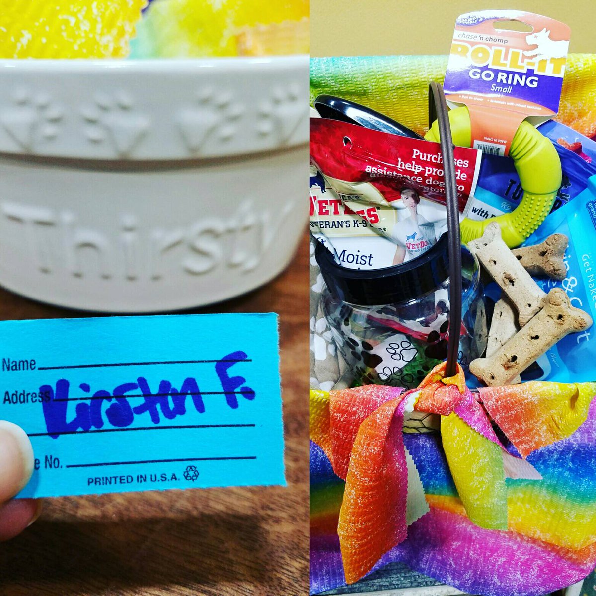 mutthutdaycare's tweet photo. And OUR WINNER IS.... KIRSTEN F❣
***CONGRATULATIONS!!***😀

#mutthut @mutthutdaycare #dogs #raffle#mutthutdaycare #danvers #pride #ourpack https://t.co/KXs72Lcwlo