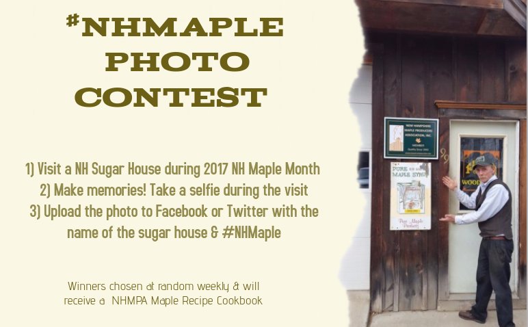 NHMapleProducer's tweet photo. While you're visiting NH sugar houses this weekend, snap a few photos to be entered into our #NHMaple photo contest. https://t.co/uCI1phUVII