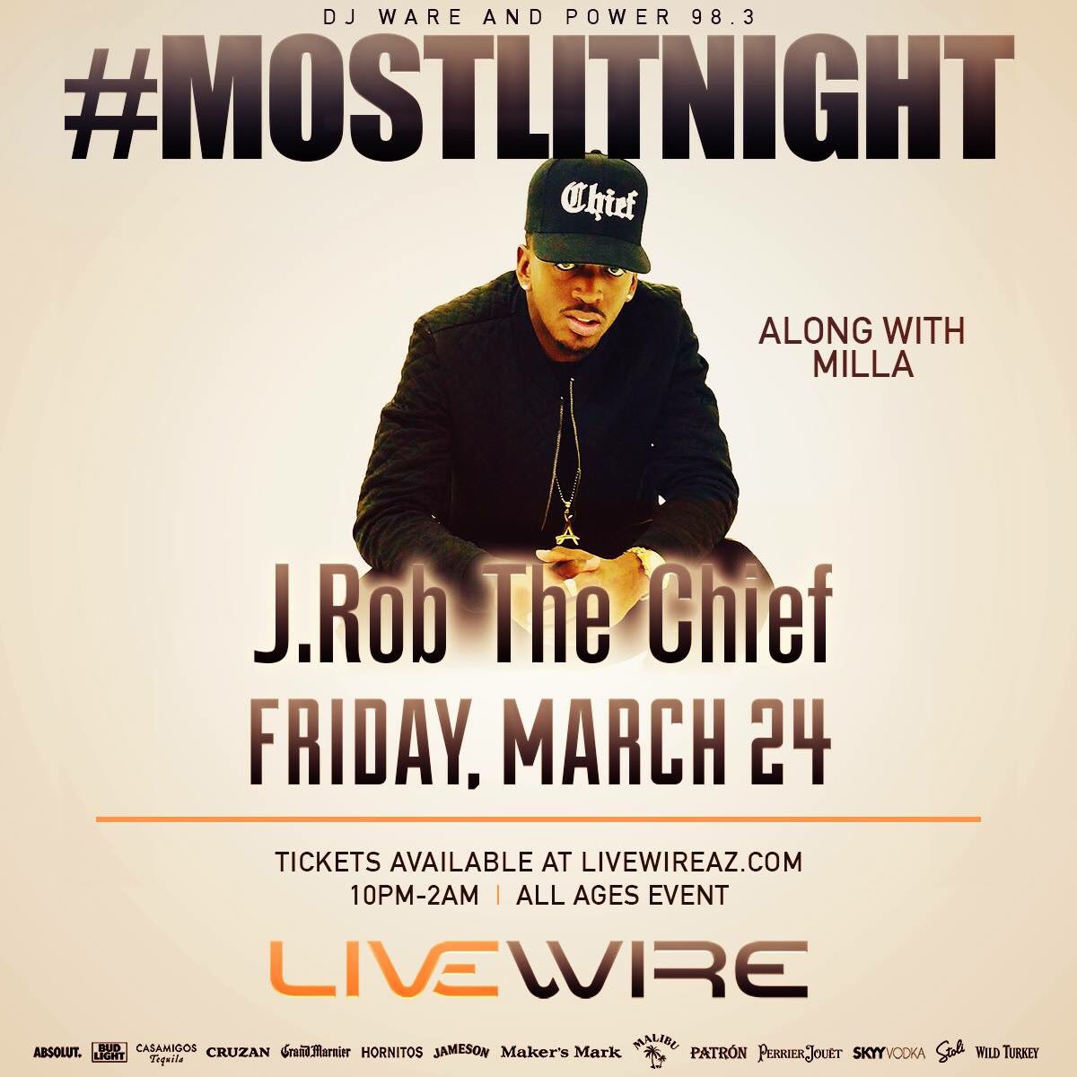 LivewireAZ's tweet photo. Tonight with @JRobTheChief!
Tickets are available at the box office or online: https://t.co/rfPKxzDBhy #LivewireAZ https://t.co/sBkY3f5URi
