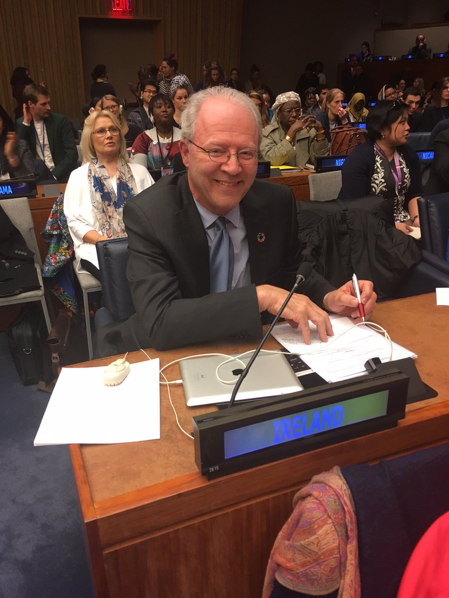 dfatirl's tweet image. Ireland delighted to be elected Chair of the Commission on the Status of Women #CSW62 #EmpoweringWomen