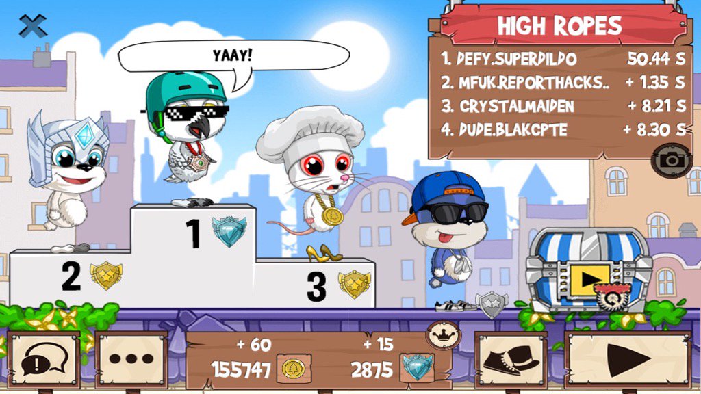 yafavgirlez's tweet photo. Get on my level, son! #funrun2 #Reporthackspeed #CrystalMaiden #BLAKCPTE https://t.co/DUizujHv3S