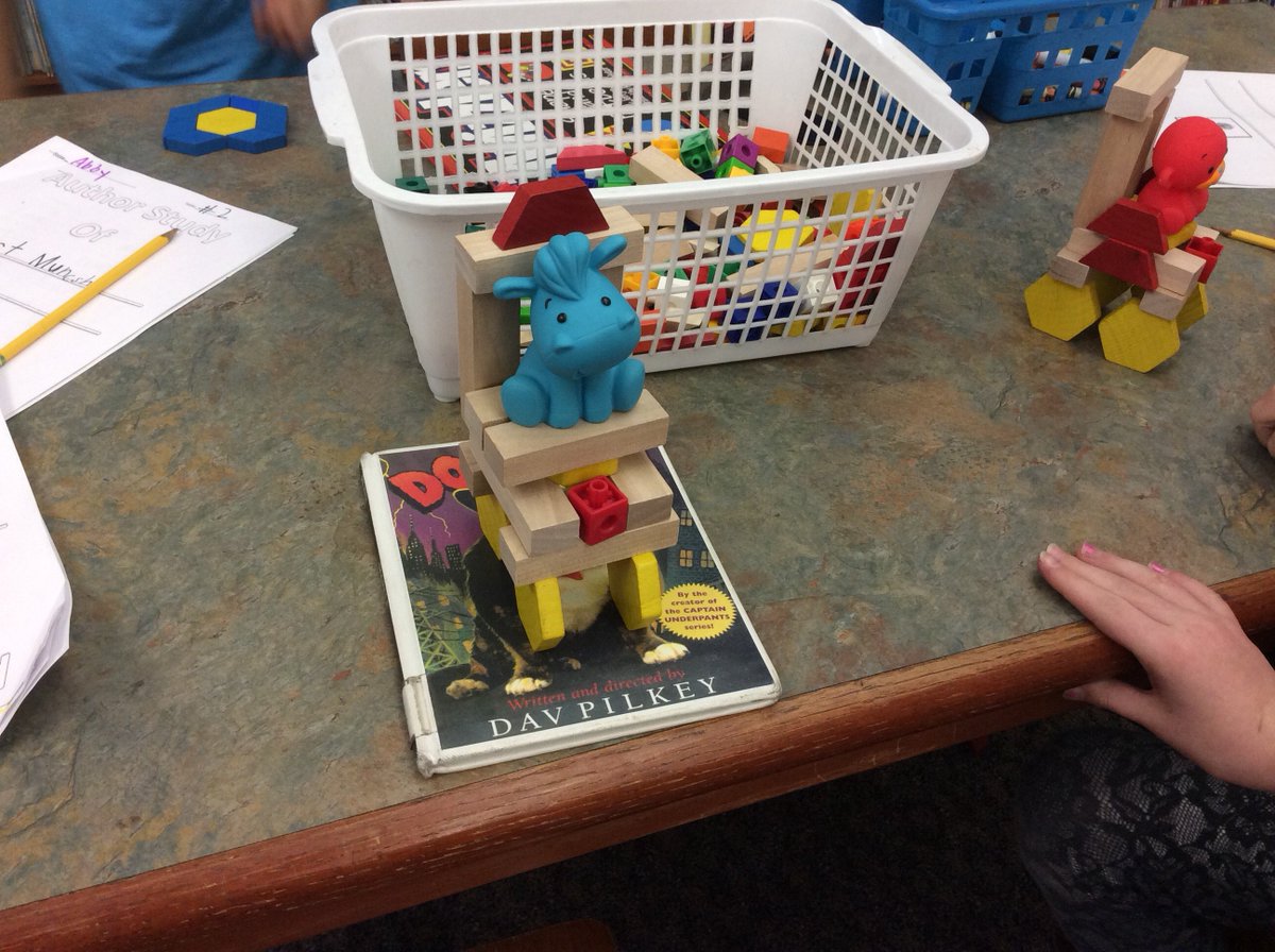 Mrs. Edinger's class built wheelchairs to connect with our author study of Robert Munsch and his book Zoom!
