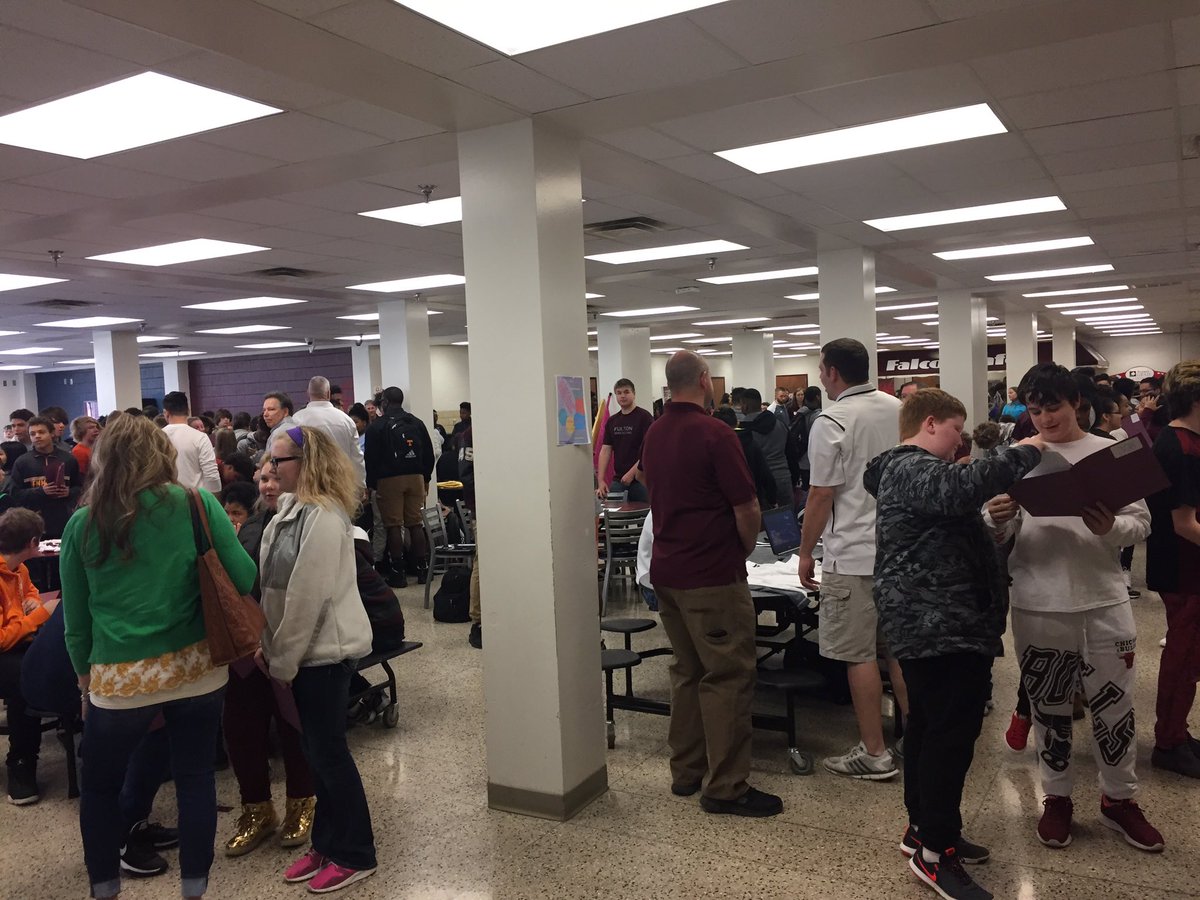 So excited to have our newest Falcons up on the mountain today! You all look ready to be 9th graders! See you for Parent Nights in April! 👍🏼