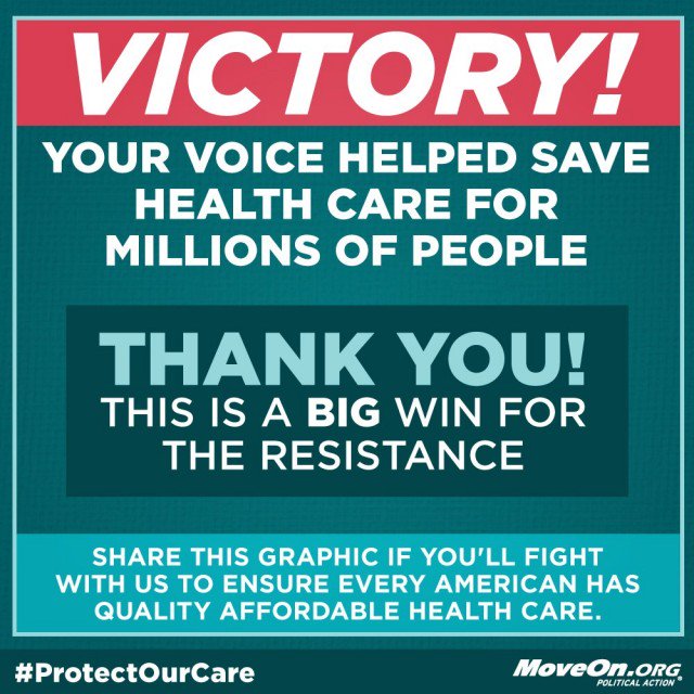lizfungirl's tweet photo. #Winning! #WeLoveOurObamaCare #ObamaCareTotallyRocks #ACAisAwesome! #AHCAsucks #DumbDonaldCanKissMyAss #TeaPartyIsOver #NoChumpCare https://t.co/LNGgYzJl21
