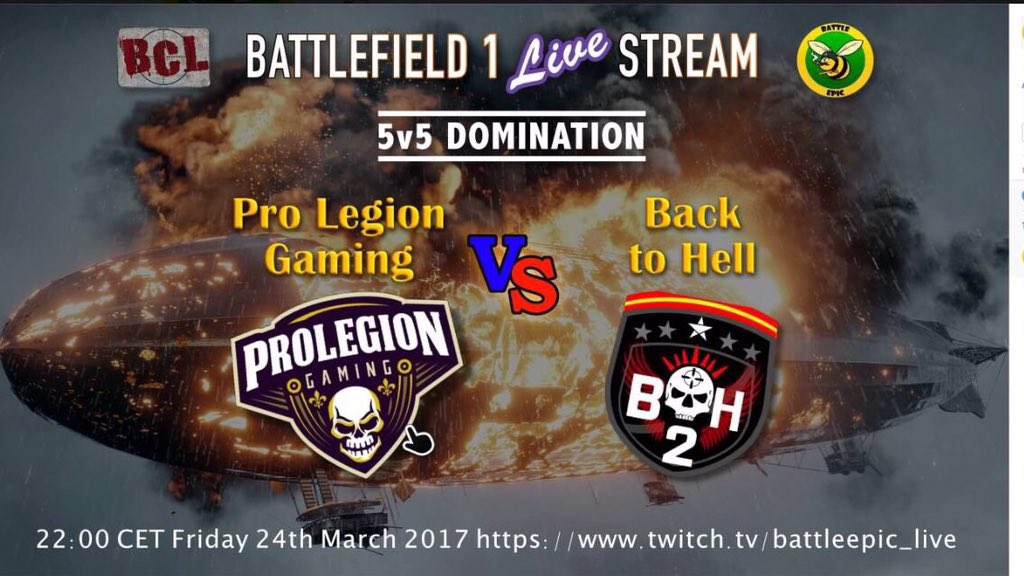 B2Hell's tweet photo. Reto de la liga de dominacion vs. ProLegion Gaming⬇️⬇️ https://t.co/s1miyVdGZU