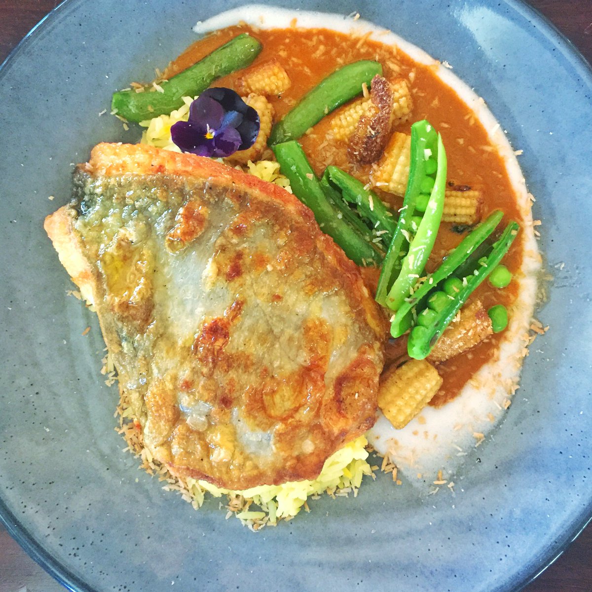 theaviaryrest's tweet photo. Fish special tonight #ricaught #johndory Fish special! #fridaynight https://t.co/GM9N8nsyx2