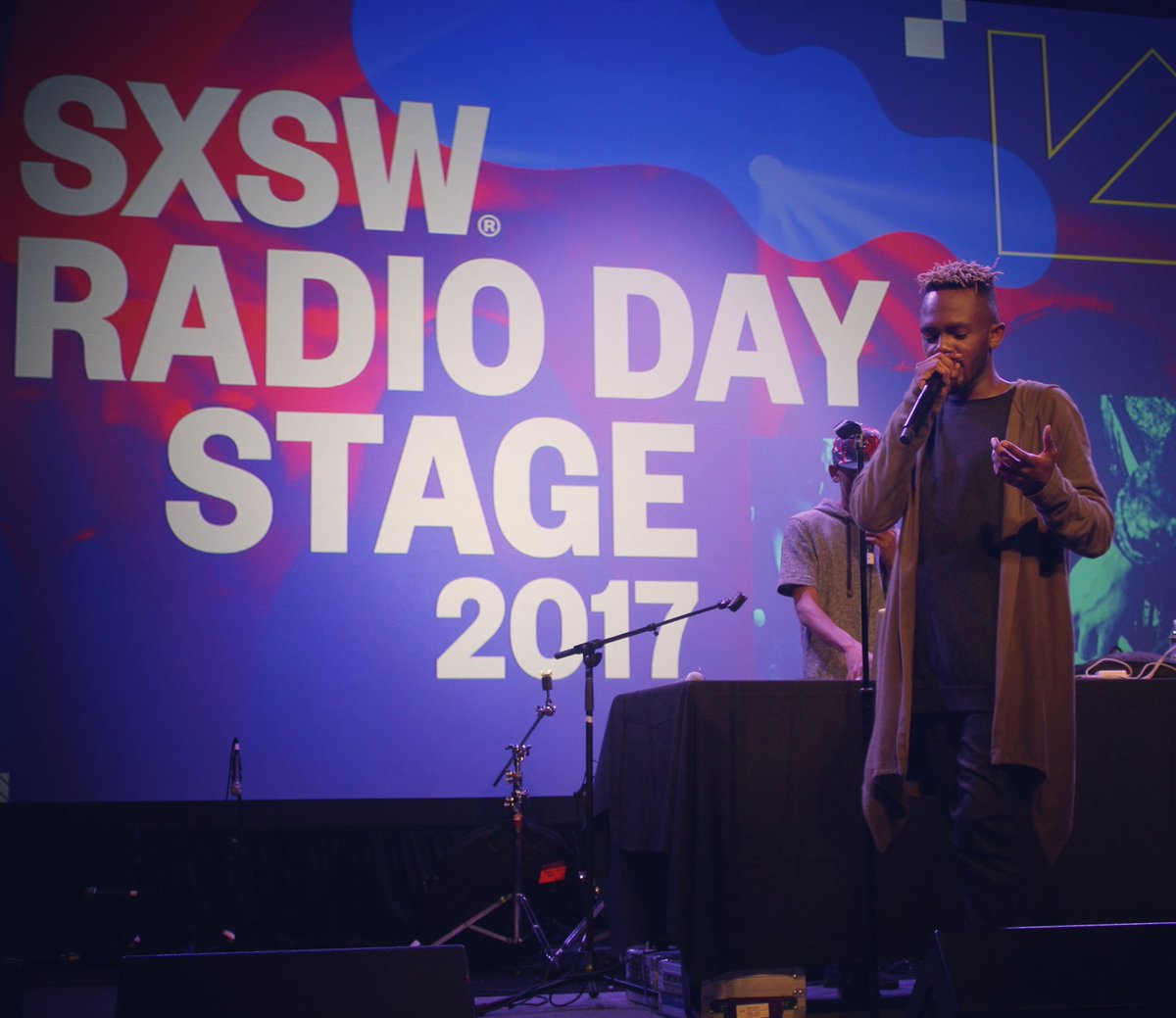 OnTheRiseP's tweet photo. @KwestaDaKAR @sxsw 2017 Radio Day Stage https://t.co/heiT39jw5D