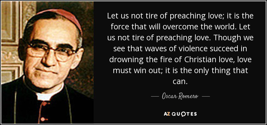 Remembering &amp; giving thanks for the life of Archbishop #Romero. 37th anniversary of his assassination March 24, 1980, as he celebrated Mass.