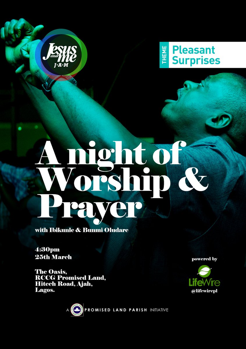 UOlushola's tweet photo. #J.A.M by @RCCGPromisedLan   @LifewirePL   @ChemiCruz   @DanielOladipo6   @FunmbiFunmbi   @Mrclite few hours to..JESUSANDME 2017 https://t.co/e2oL3mii05