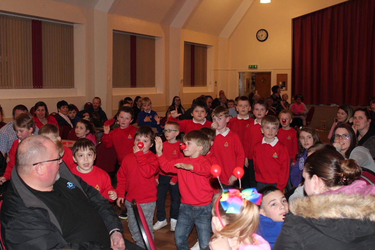 KincorthBB's tweet photo. @ComicRelief Comedy Night, with lots of jokes, a quiz, songs, dances and lots of mess! #RedNoseDay #BoysBrigade https://t.co/WTWo2qn6B8