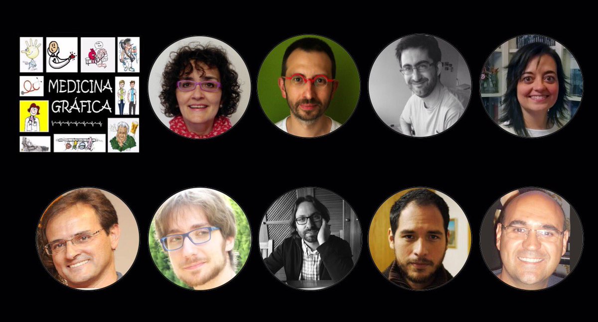 tolitovm's tweet photo. Equipo de #MedicinaGráfica : @Mo1ni1ca1 @xuanca @tolitovm @chuletadeosler @gasparnaranjo @FrikiEnMedicina @rafael_rmarron @JoseLdelaFuente https://t.co/zC05sjhCAa