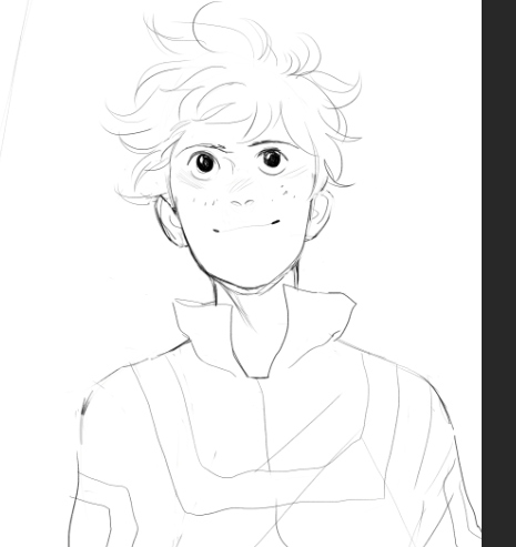 I didn't have time to do a countdown thing like I did last year but bnha s2 is almost here wowee (wip!!!) 