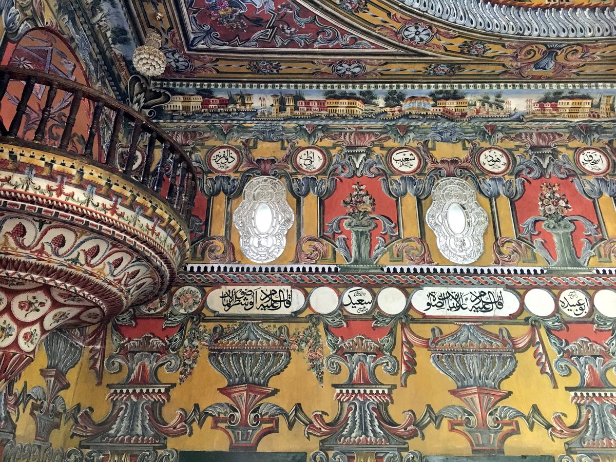 LouisaVinton's tweet photo. Happy to find time for a quick tour of stunning #PaintedMosque in #Tetovo w/@HelenClarkUNDP @ArbrAdemi @teutaarifi and Min. Shiret Elezi https://t.co/HZh2mkEQUl