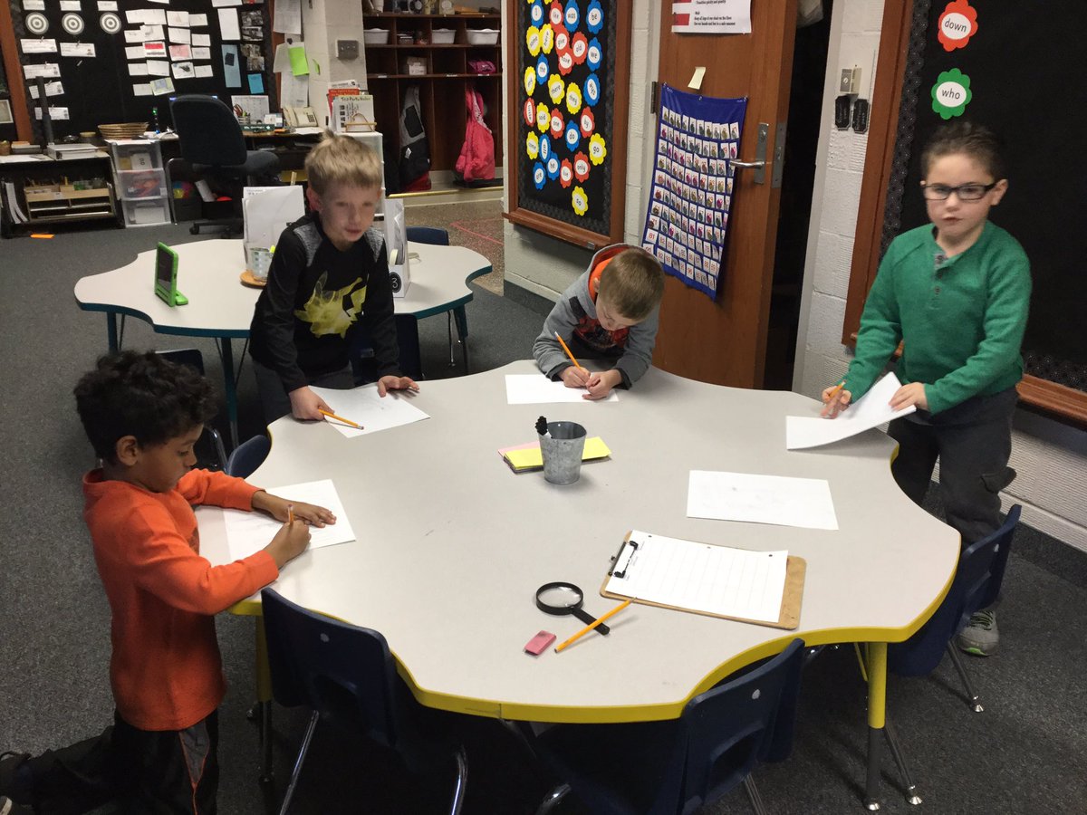 Kmegan_gapinski's tweet photo. Working in groups to plan how we'll share our learning of bats w/others, starting w/habitats... #inquiry #projectapproach #batproject https://t.co/YcJSMVmgNM