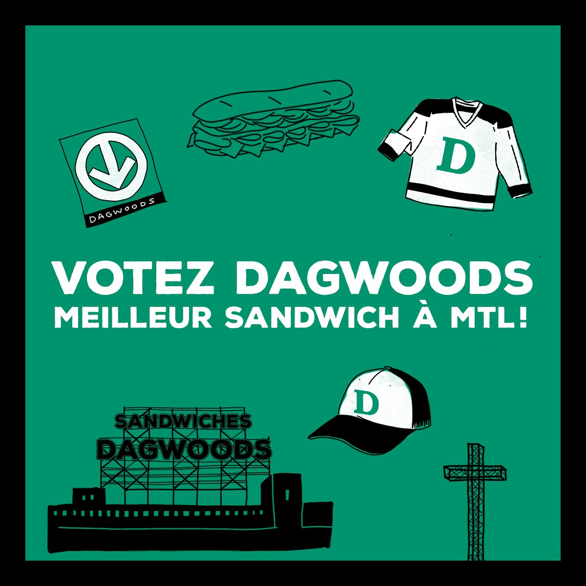 dagwoods_'s tweet photo. Amateurs de #Dagwoods, on a besoin de vous! Allez voter dans la catégorie "meilleur sandwich" du sondage de @CultMTL https://t.co/7PNsL8TnVF https://t.co/sz27V2buKJ