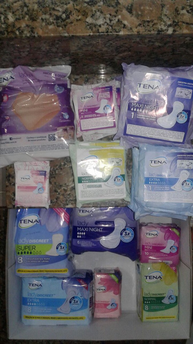 Katia_Ferreira's tweet photo. Recebi o meu kit Tena Lady Discreet e já distribui. #LadyDiscreet e #TheInsidersBrasil https://t.co/xZb2d2Drkn