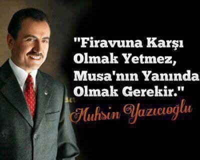 Kurt_Kursad_'s tweet photo. "Firavuna Karşı Olmak Yetmez Musa'nın Yanında Olmak Gerekir" #MuhsinYazıcıoğlu @sedat_peker https://t.co/48Adc0mCK3